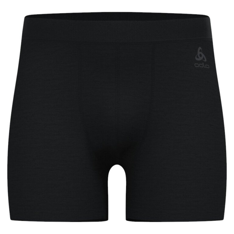 Odlo Unterwäsche Boxershort Merino 160 Natural (Merinowolle) schwarz Herren - 1 Stück