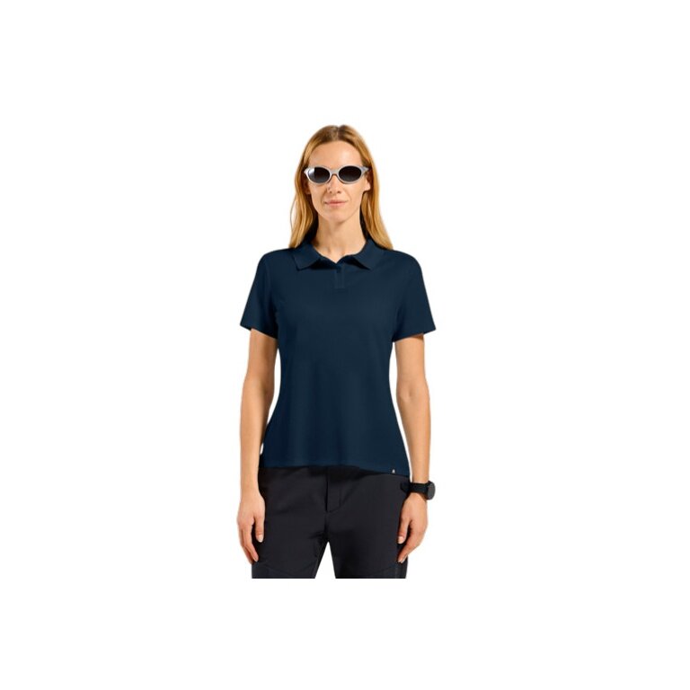 Odlo Wander-/Freizeit Polo Cubic Light (leicht, schnelltrocknend) sapphireblau Damen
