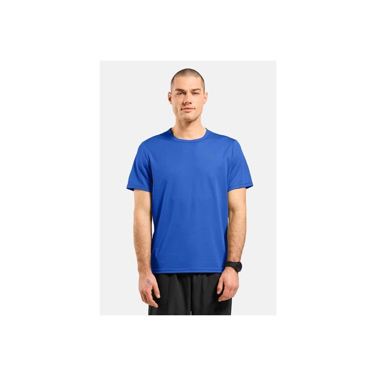 Odlo Wander-/Freizeit Tshirt Crew Neck Cardada (100% Polyester) dazzling blau Herren