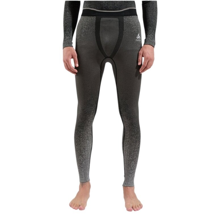 Odlo Funktionsunterhose Performance Warm Blackcomb (schnelltrocknend, nahtlos) Unterwäsche grau/schwarz Herren