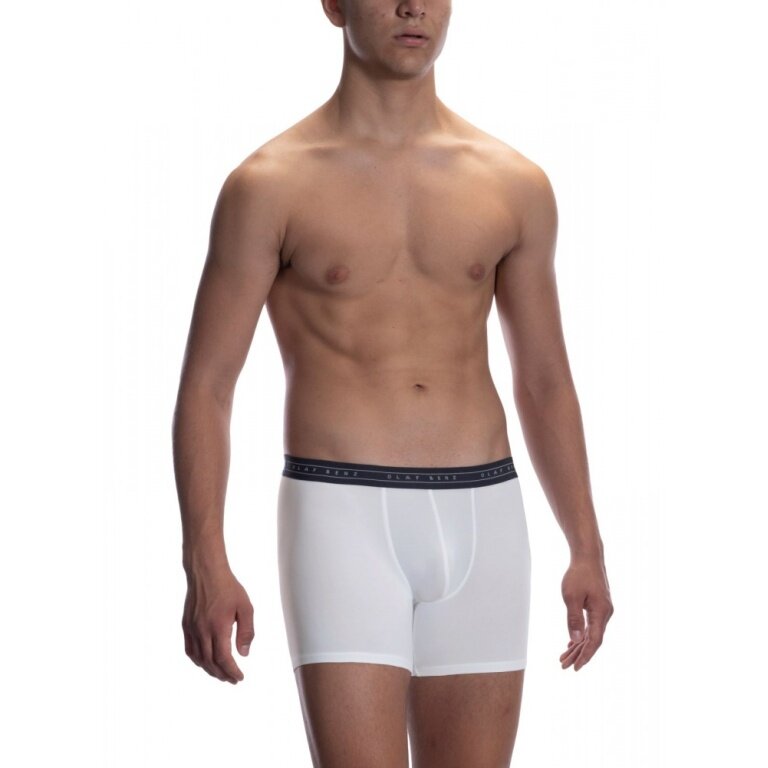 Olaf Benz Unterwäsche Boxershorts RED2059 (Feuchtigkeitstransport, hoher Tragekomfort) weiss Herren