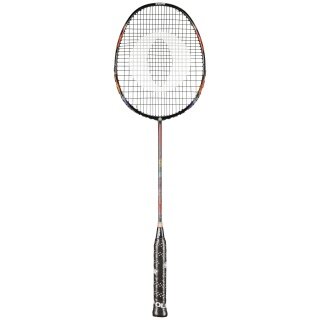 OLIVER Badmintonschläger MicroTec 10 (leicht grifflastig, flexibel) 2025 schwarz/bunt - unbesaitet -