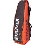 OLIVER Rucksack Racketbag Long (Hauptfach, Schlägerfach) grau/orange