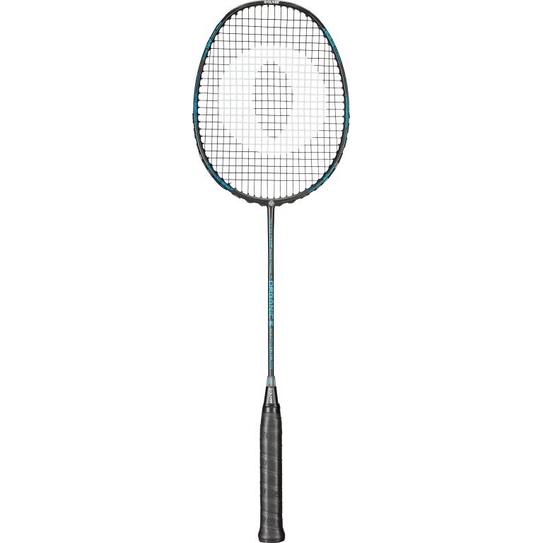 OLIVER Badmintonschläger Organic 6 (89g/ausgewogen/mittel) schwarz/blau - besaitet -