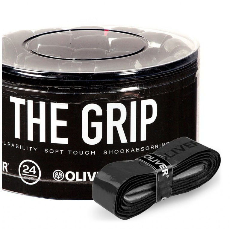 OLIVER Basisband The Grip (optimale Griffigkeit) 1.6mm schwarz 24er Box