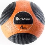 Pure2Improve Medizinball 4kg schwarz/orange