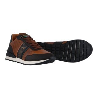 Pantofola d´Oro Sneaker Ponte Runner Low Leder braun Herren