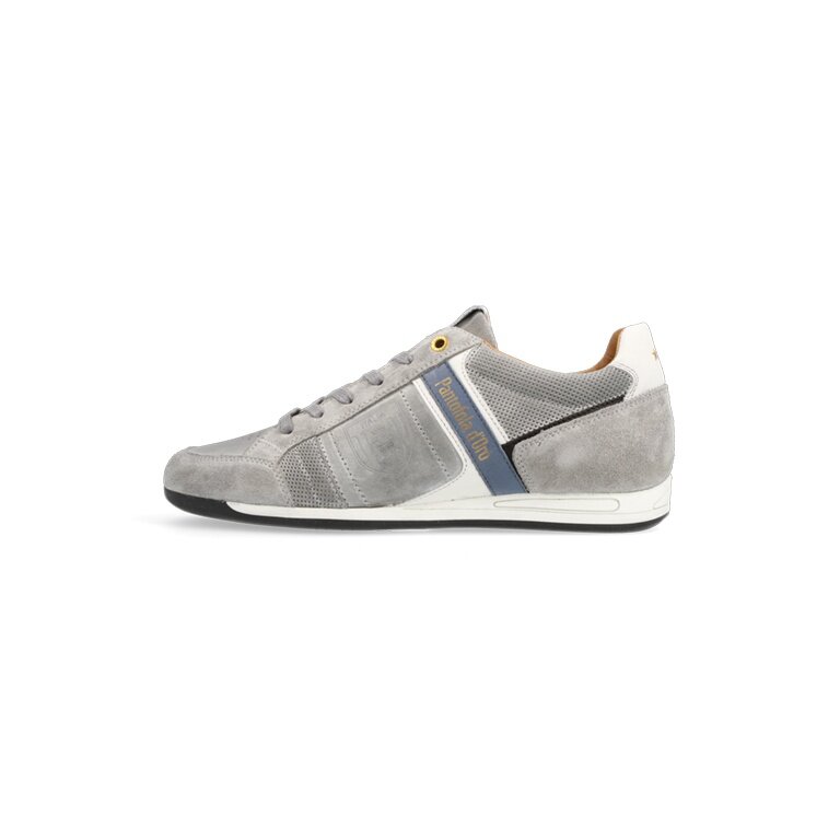 Pantofola d´Oro Sneaker Avezzano Low Leder grau/blau Herren
