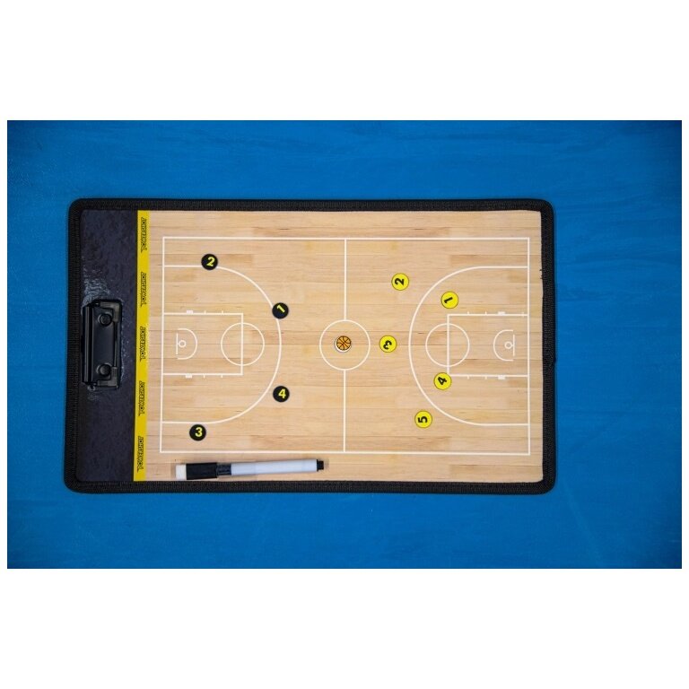 Powershot Basketball-Taktikboard (Doppelseitig)