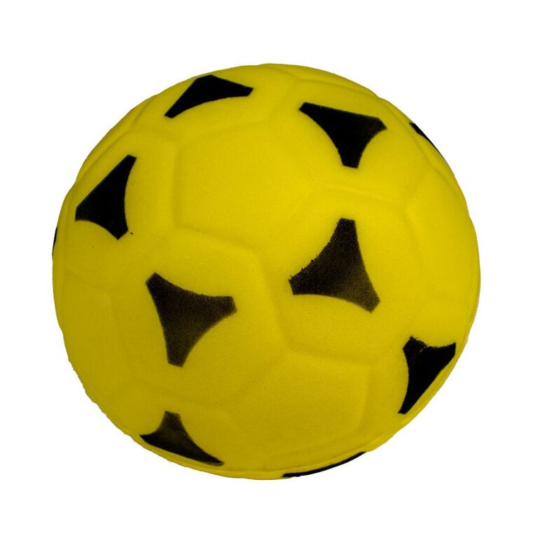 Powershot Schaumstoffball Fussball 22cm gelb