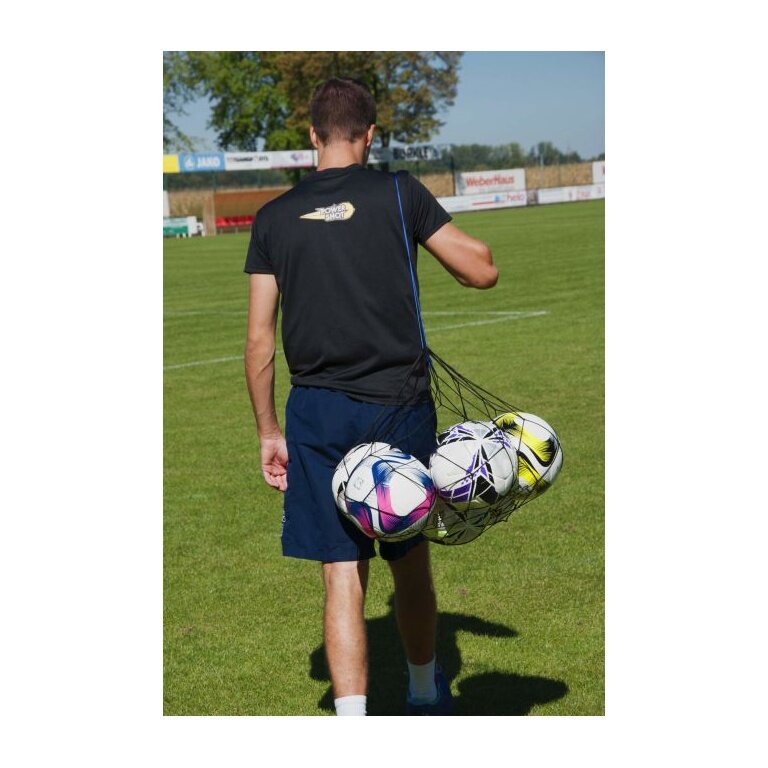 Powershot Balltasche für bis zu 12 Bälle (Netz) schwarz