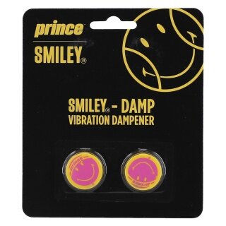 Prince Schwingungsdämpfer Smiley Damp pink - 2 Stück