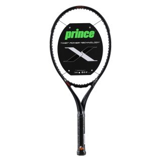 Prince Twistpower X105 (für Linksshänder) 105in/270g schwarz Tennisschläger - unbesaitet -