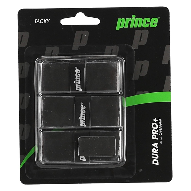 Prince Overgrip Dura Pro+ 0.6mm schwarz 3er