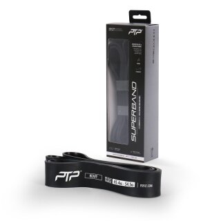PTP Widerstandsband (Superband) - heavy - schwarz 45,4-54,5kg