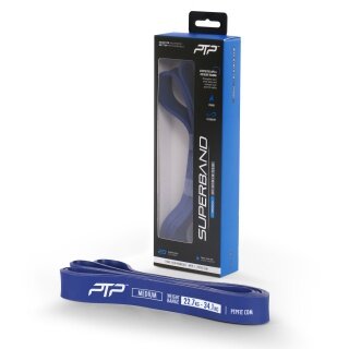 PTP Widerstandsband (Superband) - medium - blau 22,7-34,1kg