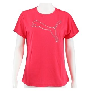 Puma Shirt Cat pink/silber Damen