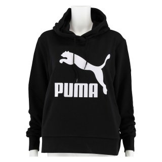 Puma Hoodie Classic Logo 2019 schwarz Damen