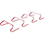 Pure2Improve Trainingshürden Set - 4 Stück 14cm rot