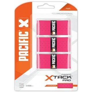 Pacific Overgrip xTack Pro Perfo 0.55mm pink 3er