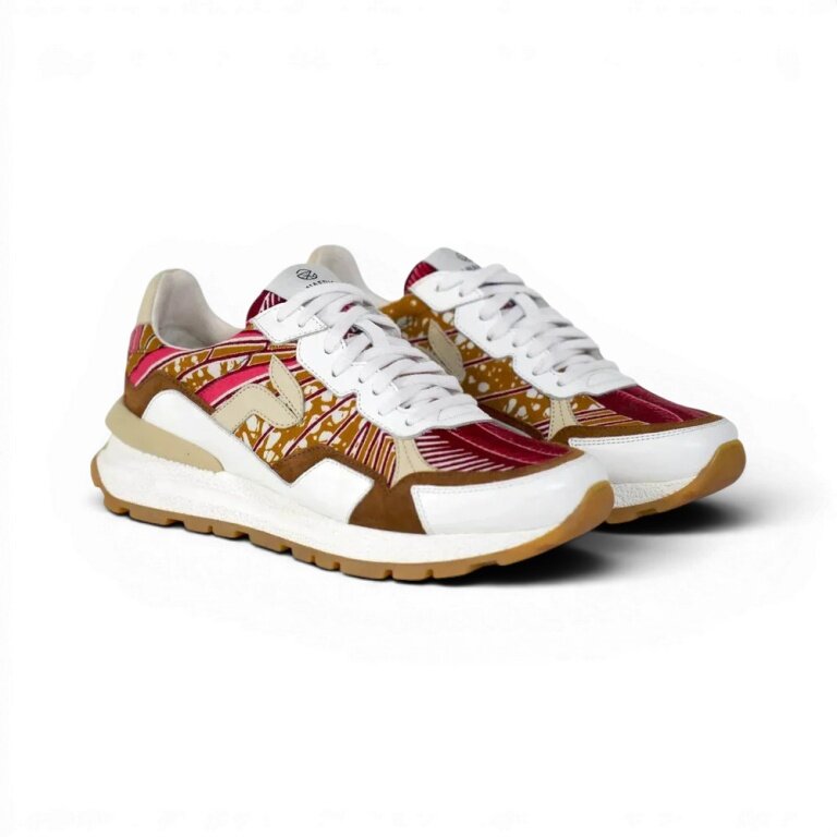 Panafrica Sneaker Akanda Paon bunt Damen