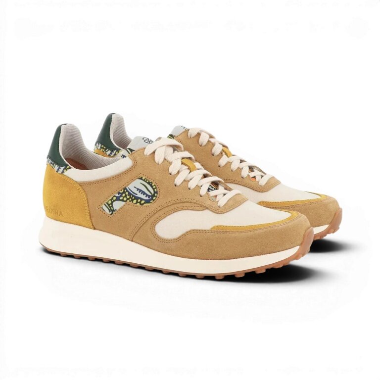 Panafrica Sneaker Arusha Kiwano braun Damen