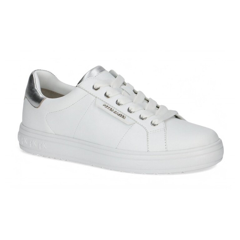 Peter Kaiser Sneaker 40 (Leder) weiss/silber Damen
