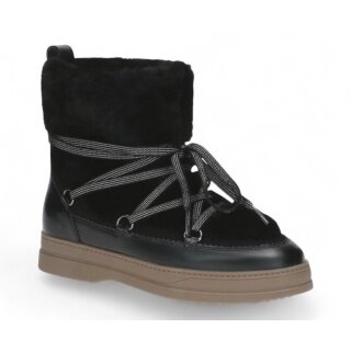 Peter Kaiser Winterschuhe 76230 (Glattleder/Wolle) schwarz Damen