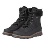Pomar Winterstiefel PÄIVI GTX (Nubukleder, wasserdicht, extrem warm, Lammfell gefüttert) schwarz Damen