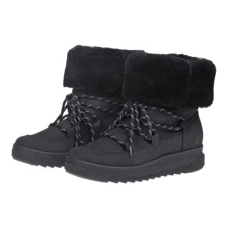 Pomar Winterstiefel Lappi GTX (Nubukleder, Lammfell) schwarz Damen