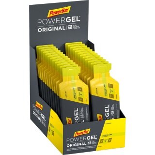 PowerBar PowerGel Original (Kohlenhydrat-Gel) Zitrone 24x41g Box