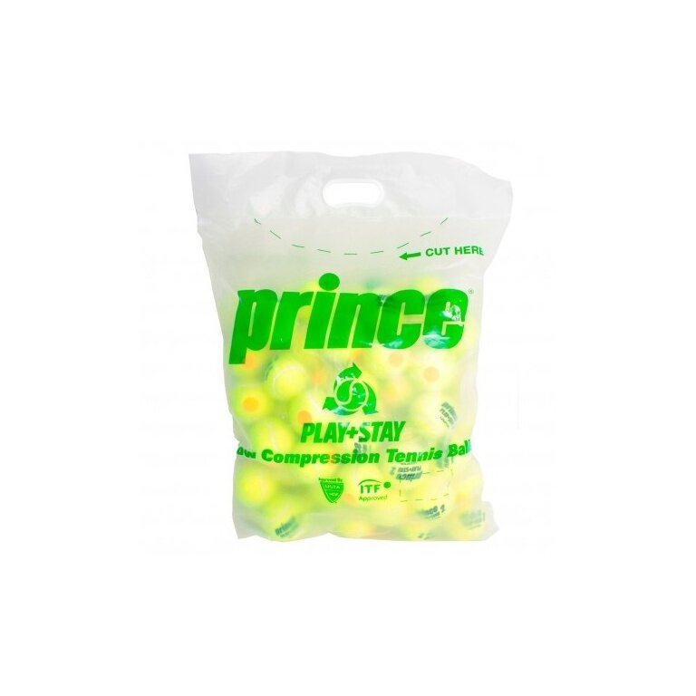 Prince Methodikbälle Stage 1 Play&Stay gelb/grün 72er im Beutel
