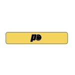 Prince x Smiley Stirnband Logo gelb - 1 Stück