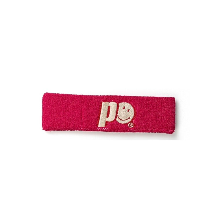 Prince x Smiley Stirnband Logo pink - 1 Stück