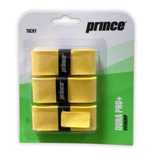 Prince Overgrip Dura Pro+ 0.6mm gelb 3er