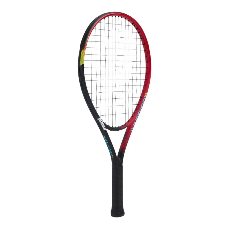 Prince Kinder-Tennisschläger Warrior Elite 26in (11-14 Jahre) rot - besaitet -