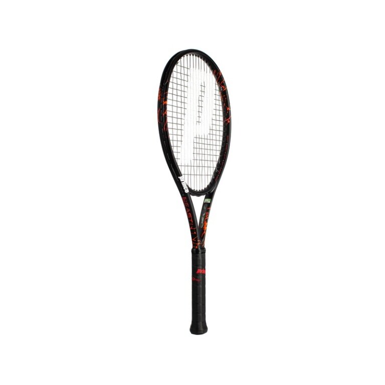 Prince Kinder-Tennisschläger Beast 25in/225g (9-12 Jahre) schwarz - besaitet -