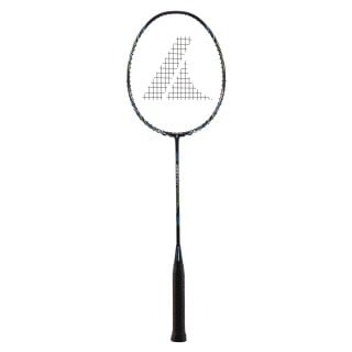 Pro Kennex Badmintonschläger Destiny Control (mittel, ausgewogen) grau/grün - besaitet -