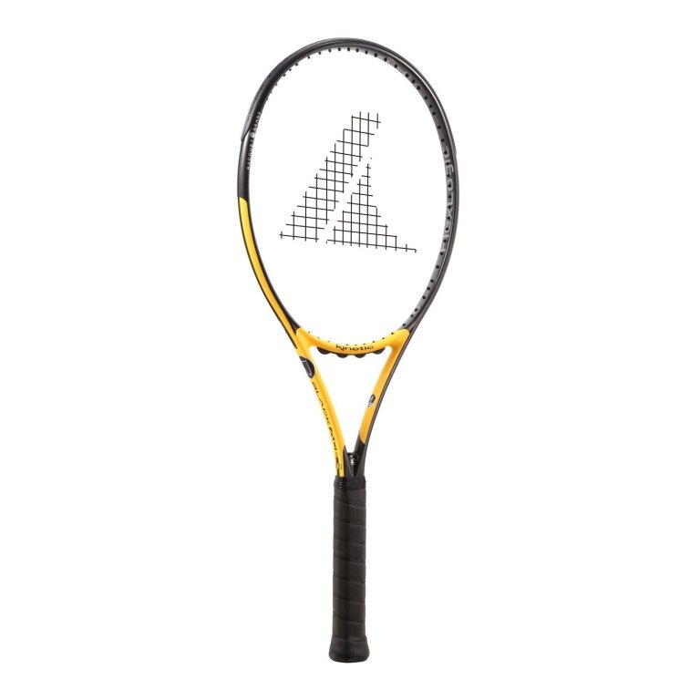 Pro Kennex Tennisschläger Black Ace 100in/285g/Turnier schwarz/gelb - unbesaitet -