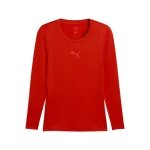 Puma Funktionsunterwäsche Langarmshirt teamLIGA26 Baselayer Tee rot Herren