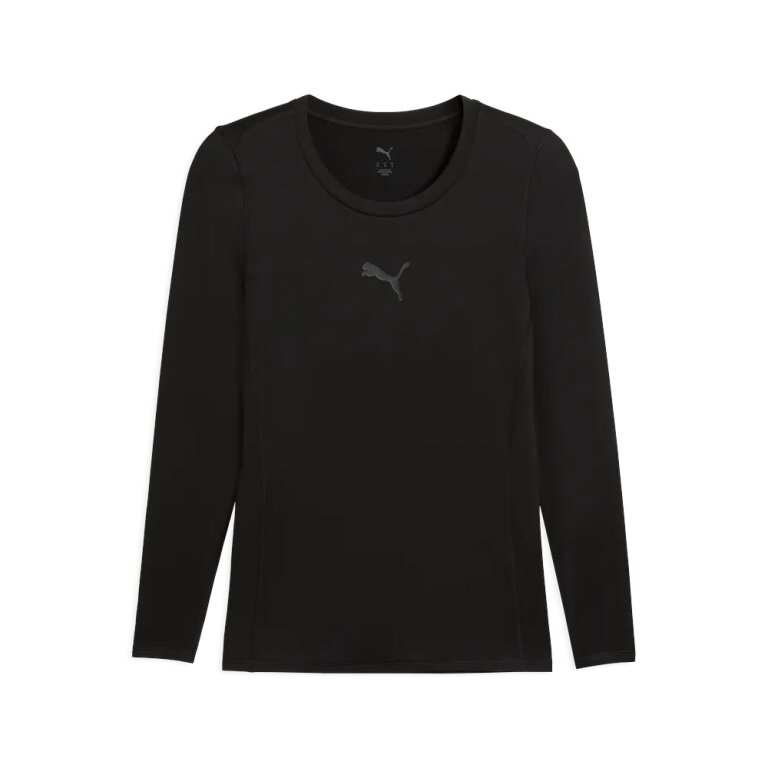 Puma Funktionsunterwäsche Langarmshirt teamLIGA26 Baselayer Tee schwarz Herren