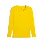 Puma Funktionsunterwäsche Langarmshirt teamLIGA26 Baselayer Tee gelb Herren