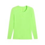 Puma Funktionsunterwäsche Langarmshirt teamLIGA26 Baselayer Tee neongrün Herren
