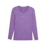 Puma Funktionsunterwäsche Langarmshirt teamLIGA26 Baselayer Tee lila Herren