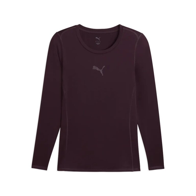 Puma Funktionsunterwäsche Langarmshirt teamLIGA26 Baselayer Tee pflaumeviolett Herren