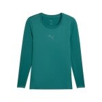Puma Funktionsunterwäsche Langarmshirt teamLIGA26 Baselayer Tee dunkelgrün Herren