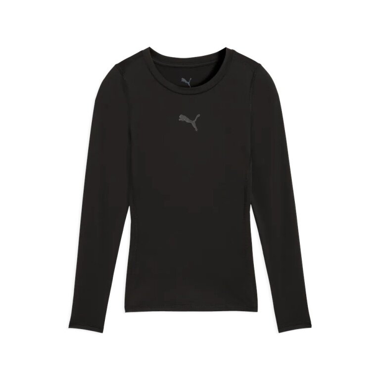 Puma Funktionsunterwäsche Langarmshirt teamLIGA26 Baselayer Tee schwarz Jungen