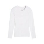 Puma Funktionsunterwäsche Langarmshirt teamLIGA26 Baselayer Tee weiss Jungen