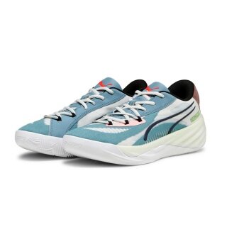 Puma Hallen-Indoorschuhe All-Pro Nitro blau/bunt Herren