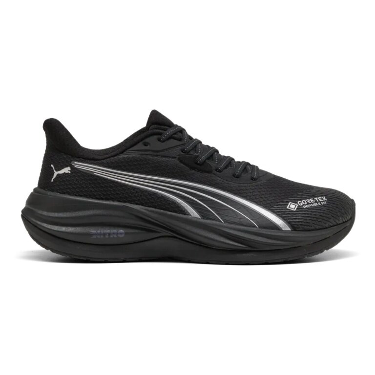 Puma Laufschuhe Electrify Nitro 5 GTX (Dämpfung, wasserdicht) schwarz Herren